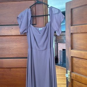 Purple maxi dress from Baltic Born